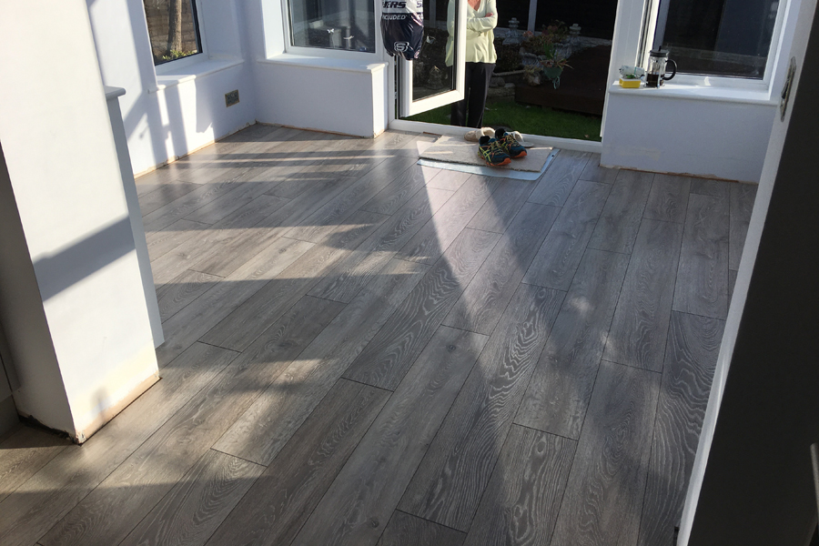 Laminate flooring installed in Leeds