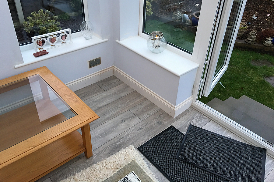 Laminate flooring installed in Leeds