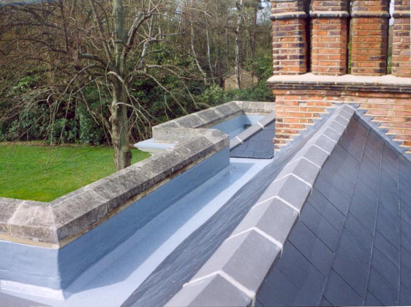TriRoof fibreglass roof gully by TriCel
