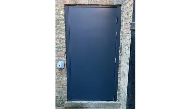 Steel Fire Exit Door Installation – Ripon