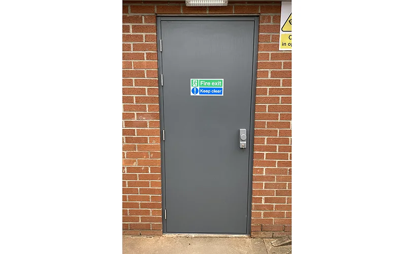 Steel fire exit door installers in York